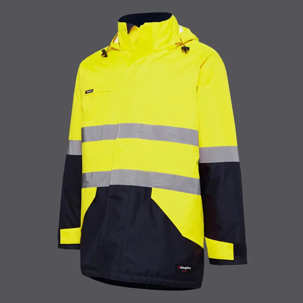 KingGee Reflective Insulated Wet Weather Jacket K55010 KingGee